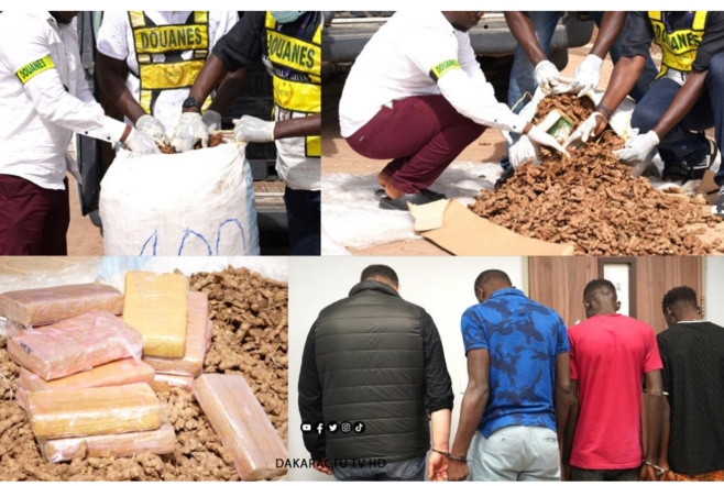 "Saisie Historique de Drogue à l'AIBD: Une Valeur Estimée à Près de Deux Milliards" "Saisie Historique de Drogue à l'AIBD: Une Valeur Estimée à Près de Deux Milliards"