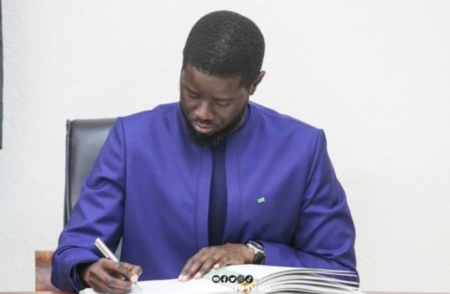 Tabaski 2024: Le PR Bassirou Diomaye Faye accorde la grâce à 376 détenus