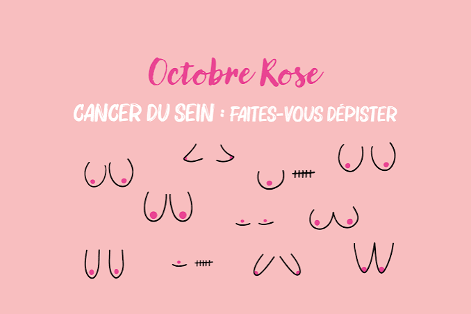 OCTOBRE ROSE : CANCER DU SEIN ET DU COL DE L’UTÉRUS, LES DEUX COMBATS QUI CONCERNENT LES FEMMES